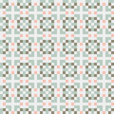 Soyut çapraz desenli üretken hesaplama sanatı çizimi