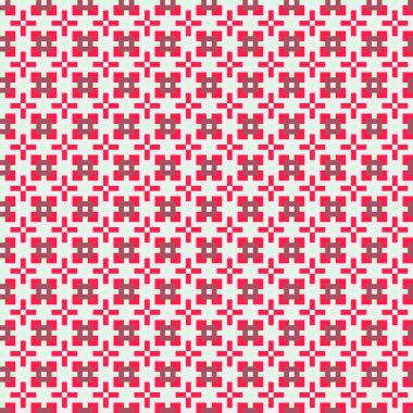 Soyut çapraz desenli üretken hesaplama sanatı çizimi