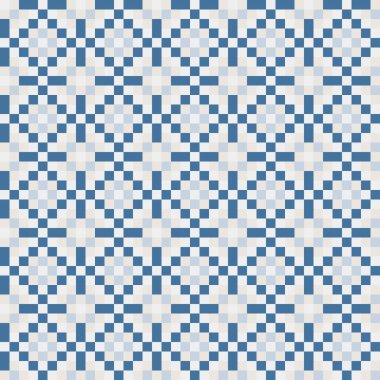 Soyut çapraz desenli üretken hesaplama sanatı çizimi