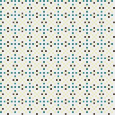 Soyut çapraz desenli üretken hesaplama sanatı çizimi