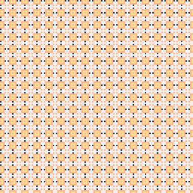 Soyut çapraz desenli üretken hesaplama sanatı çizimi