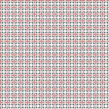 Soyut çapraz desenli üretken hesaplama sanatı çizimi