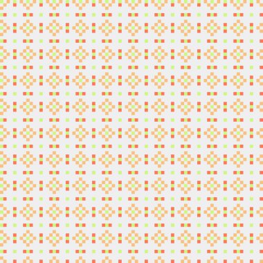 Soyut çapraz desenli üretken hesaplama sanatı çizimi