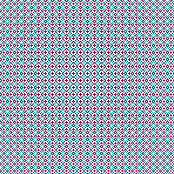 Soyut çapraz desenli üretken hesaplama sanatı çizimi