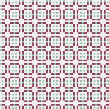 Soyut çapraz desenli üretken hesaplama sanatı çizimi