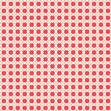 Soyut çapraz desenli üretken hesaplama sanatı çizimi