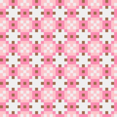 Soyut çapraz desenli üretken hesaplama sanatı çizimi