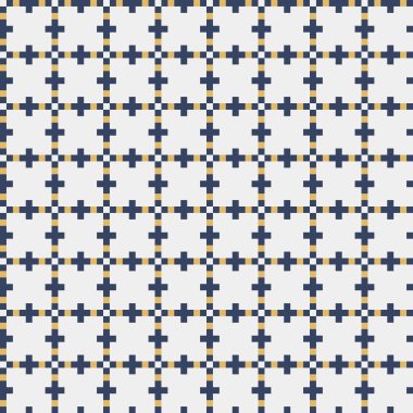 Soyut çapraz desenli üretken hesaplama sanatı çizimi