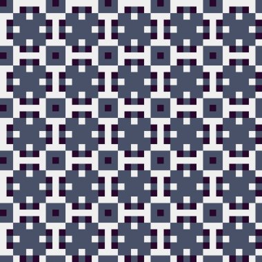 Soyut çapraz desenli üretken hesaplama sanatı çizimi