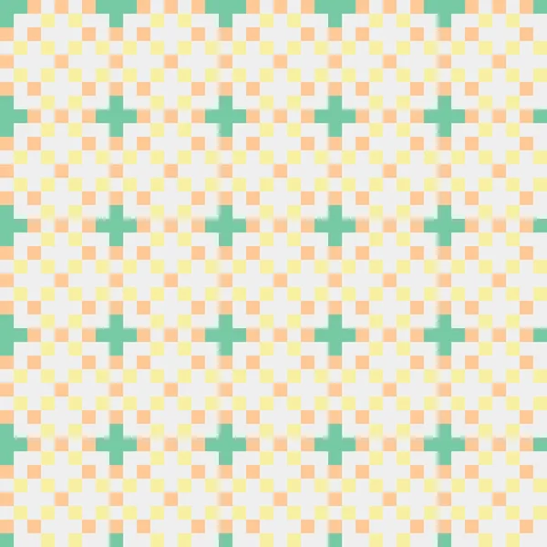 Soyut çapraz desenli üretken hesaplama sanatı çizimi