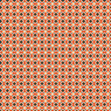 Soyut çapraz desenli üretken hesaplama sanatı çizimi