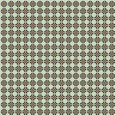 Soyut çapraz desenli üretken hesaplama sanatı çizimi