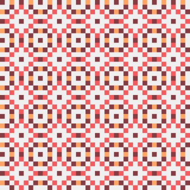 Soyut çapraz desenli üretken hesaplama sanatı çizimi