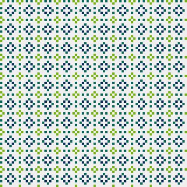 Soyut çapraz desenli üretken hesaplama sanatı çizimi