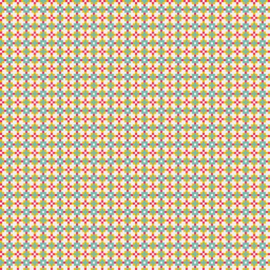 Soyut çapraz desenli üretken hesaplama sanatı çizimi