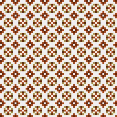 Soyut çapraz desenli üretken hesaplama sanatı çizimi