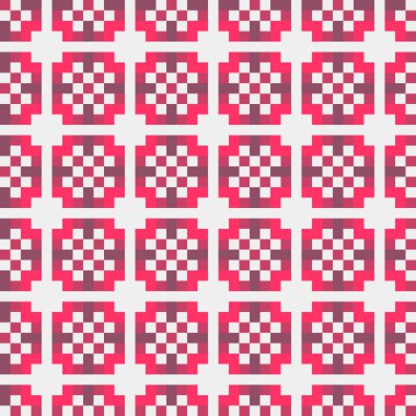 Soyut çapraz desenli üretken hesaplama sanatı çizimi