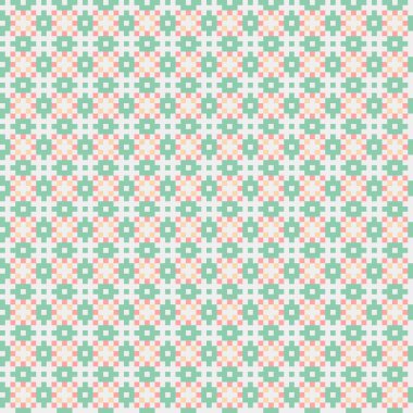 Soyut çapraz desenli üretken hesaplama sanatı çizimi