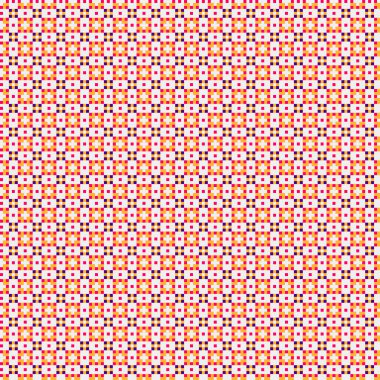 Soyut çapraz desenli üretken hesaplama sanatı çizimi