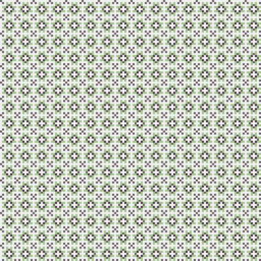 Soyut çapraz desenli üretken hesaplama sanatı çizimi