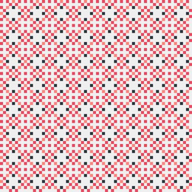 Soyut çapraz desenli üretken hesaplama sanatı çizimi