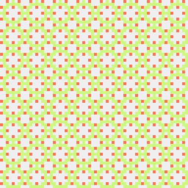 Soyut çapraz desenli üretken hesaplama sanatı çizimi