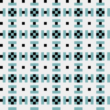 Soyut çapraz desenli üretken hesaplama sanatı çizimi