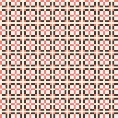 Soyut çapraz desenli üretken hesaplama sanatı çizimi