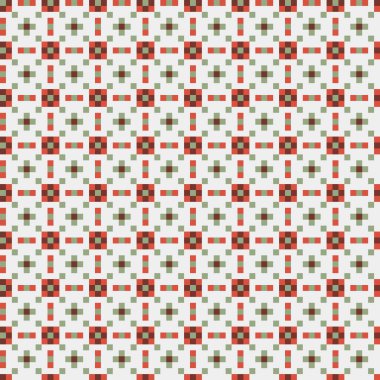 Soyut çapraz desenli üretken hesaplama sanatı çizimi