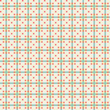 Soyut çapraz desenli üretken hesaplama sanatı çizimi