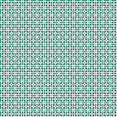 Soyut çapraz desenli üretken hesaplama sanatı çizimi