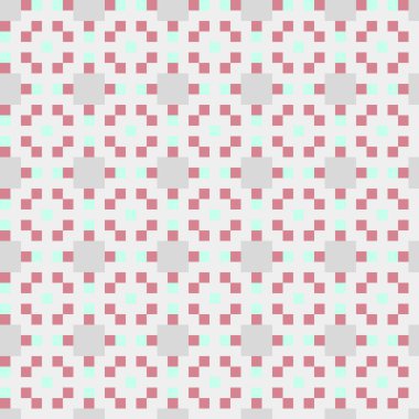 Soyut çapraz desenli üretken hesaplama sanatı çizimi