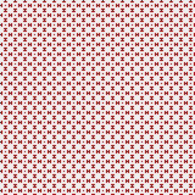 Soyut çapraz desenli üretken hesaplama sanatı çizimi