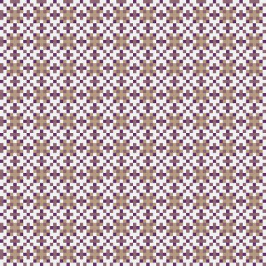 Soyut çapraz desenli üretken hesaplama sanatı çizimi