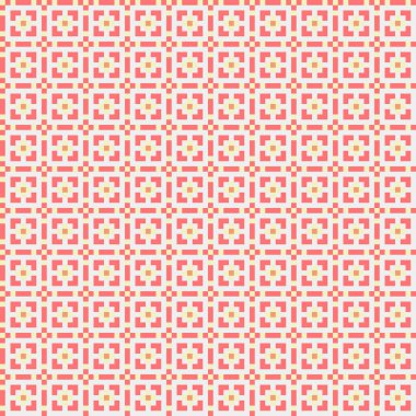 Soyut çapraz desenli üretken hesaplama sanatı çizimi