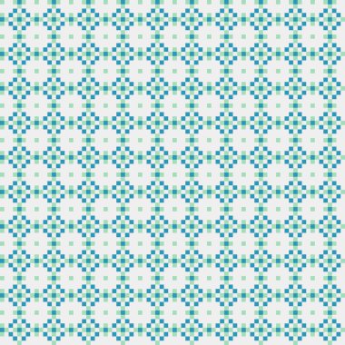 Soyut çapraz desenli üretken hesaplama sanatı çizimi