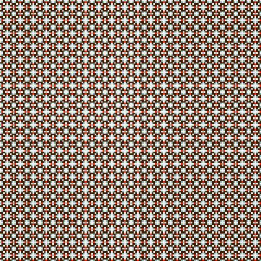 Soyut çapraz desenli üretken hesaplama sanatı çizimi