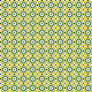 Soyut çapraz desenli üretken hesaplama sanatı çizimi