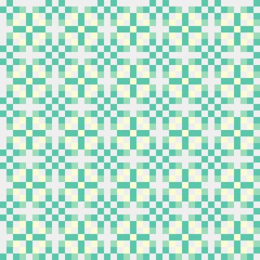 Soyut çapraz desenli üretken hesaplama sanatı çizimi