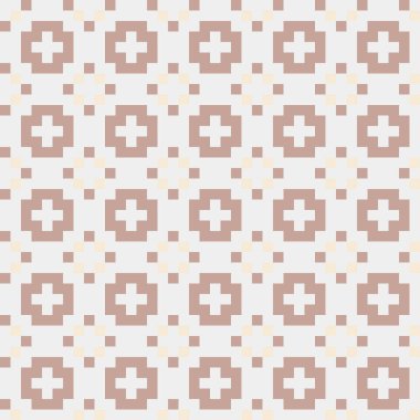 Soyut çapraz desenli üretken hesaplama sanatı çizimi