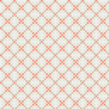 Soyut çapraz desenli üretken hesaplama sanatı çizimi