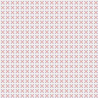 Soyut çapraz desenli üretken hesaplama sanatı çizimi