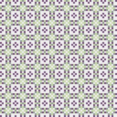 Soyut çapraz desenli üretken hesaplama sanatı çizimi