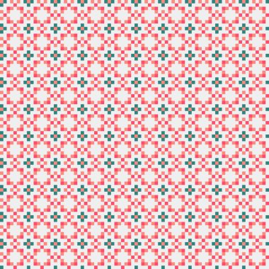 Soyut çapraz desenli üretken hesaplama sanatı çizimi