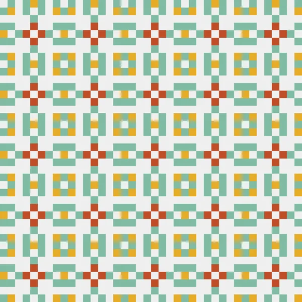 Soyut çapraz desenli üretken hesaplama sanatı çizimi