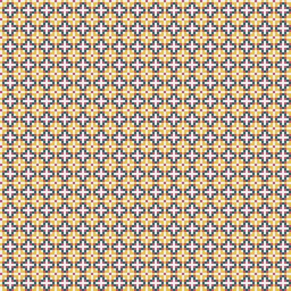 Soyut çapraz desenli üretken hesaplama sanatı çizimi