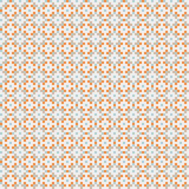 Soyut çapraz desenli üretken hesaplama sanatı çizimi