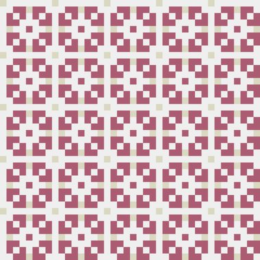 Soyut çapraz desenli üretken hesaplama sanatı çizimi