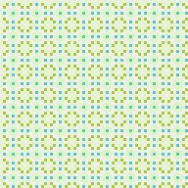 Soyut çapraz desenli üretken hesaplama sanatı çizimi