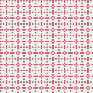 Soyut çapraz desenli üretken hesaplama sanatı çizimi